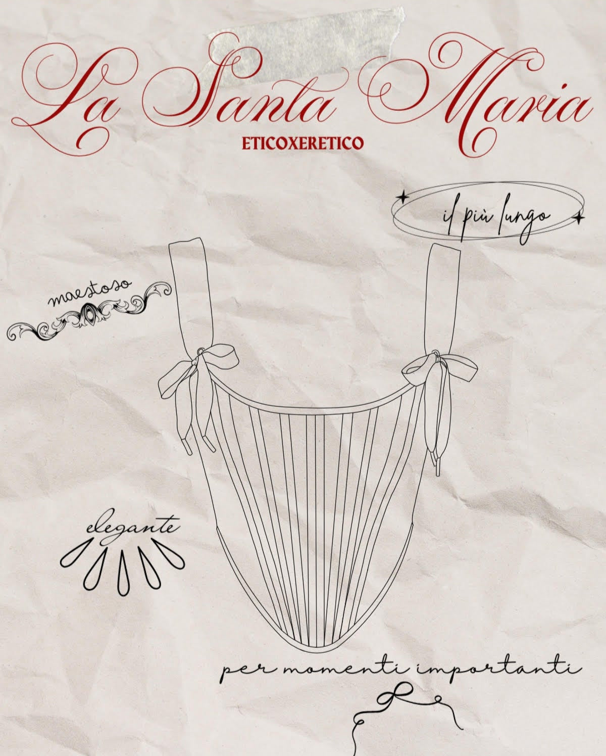 Corsetto personalizzato